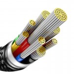 Baseus CAWJ040001 Tungsten Gold USB-C към USB-C кабел 240W, 1 м Baseus CAWJ040001 Tungsten Gold USB-C към USB-C кабел 240W, 1 м