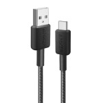 Anker 322 A81H5G11 USB-A към USB-C кабел, 0,91 м, черен Anker 322 A81H5G11 USB-A към USB-C кабел, 0,91 м, черен