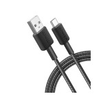 Anker 322 A81H5G11 USB-A към USB-C кабел, 0,91 м, черен Anker 322 A81H5G11 USB-A към USB-C кабел, 0,91 м, черен