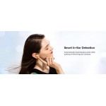 Baseus AirNora 2 безжични TWS слушалки Bluetooth 5.3, ANC -42 dB, 30 часа, оранжеви