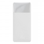 Baseus Bipow Digital Display PPDML-K02 външна батерия 30000 mAh, 15 W – White Baseus Bipow Digital Display PPDML-K02 външна батерия 30000 mAh, 15 W – White
