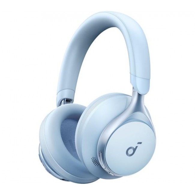 Anker soundcore Space One A3035G31 безжични слушалки с адаптивно активно шумопотискане, Sky Blue Anker soundcore Space One A3035G31 безжични слушалки с адаптивно активно шумопотискане, Sky Blue