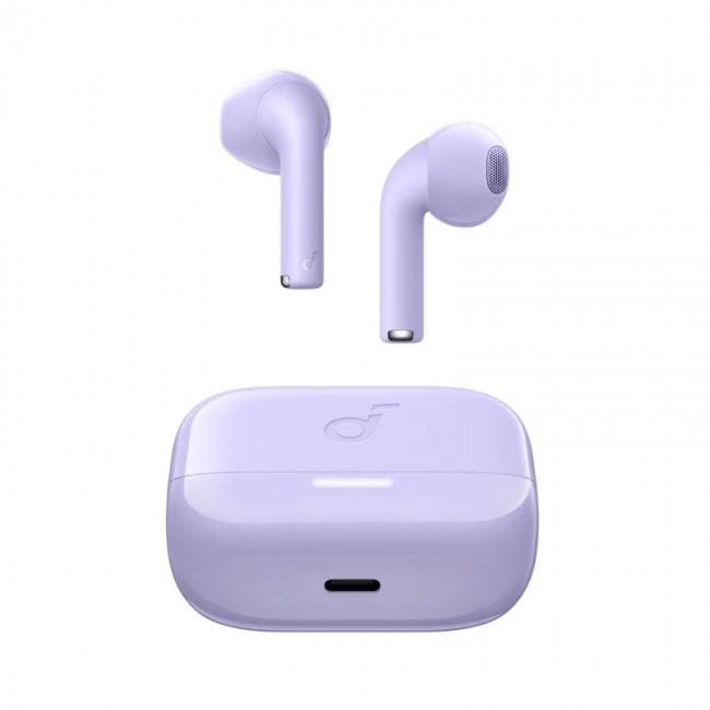 Anker Soundcore K20i безжични слушалки In-Ear, Bluetooth 5.3, BassUp, 36 часа, IPX5, светло лилави Anker Soundcore K20i безжични слушалки In-Ear, Bluetooth 5.3, BassUp, 36 часа, IPX5, светло лилави