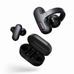 Amazfit UP (W2427GL1N) безжични Open-Ear слушалки с Bluetooth 5.3, черни