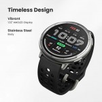 Amazfit Active 2 смарт часовник, черен, със силиконова каишка Amazfit Active 2 смарт часовник, черен, със силиконова каишка