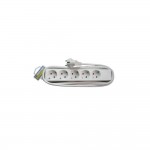 ETC 115-0511 електрически разклонител с детска защита, 5 гнезда, 10 м