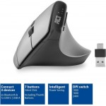 ACT AC5155 безжична ергономична мишка, Bluetooth, 7 бутона, 2400 DPI
