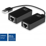 ACT AC6063 USB 2.0 удължителен комплект по UTP до 50 м