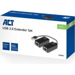 ACT AC6063 USB 2.0 удължителен комплект по UTP до 50 м