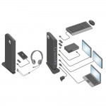 ACT AC7049 универсална докинг станция USB-C/USB-A за два HDMI монитора с DisplayLink ACT AC7049 универсална докинг станция USB-C/USB-A за два HDMI монитора с DisplayLink