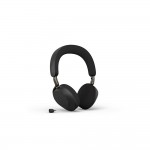Jabra Evolve3 75 MS безжични on-ear слушалки с Link 390c и безжична зарядна подложка, черни Jabra Evolve3 75 MS безжични on-ear слушалки с Link 390c и безжична зарядна подложка, черни