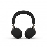Jabra Evolve3 75 UC, Link 390c, безжична зарядна подложка (WLC), черни