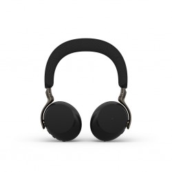 Jabra Evolve3 75 UC, Link 390c, безжична зарядна подложка (WLC), черни