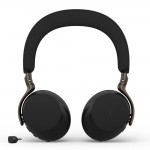Jabra Evolve3 75 UC, Link 390c, безжична зарядна подложка (WLC), черни Jabra Evolve3 75 UC, Link 390c, безжична зарядна подложка (WLC), черни
