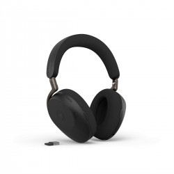 Jabra Evolve3 85 UC Link390a безжични over-ear слушалки, USB-A, черни