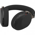 Jabra Evolve3 85 MS, Link390a, USB-A, WLC, черни безжични over-ear слушалки
