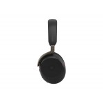 Jabra Evolve3 85 MS, Link390a, USB-A, WLC, черни безжични over-ear слушалки