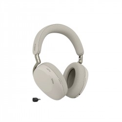 Jabra Evolve3 85 UC безжични over-ear слушалки с Link390c, USB-C, топлосиви