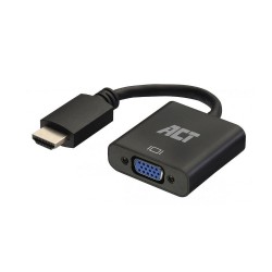 ACT AC7535 HDMI към VGA адаптер с аудио, 0.25 м, 1920×1200, 1080p