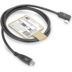 ACT AC7406 USB-C към USB-C кабел, 1 м, 10 Gbps, 60W PD, 4K, 90° ъглов конектор ACT AC7406 USB-C към USB-C кабел, 1 м, 10 Gbps, 60W PD, 4K, 90° ъглов конектор
