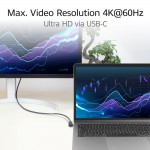 ACT AC7407 USB-C кабел, USB 3.2 Gen 2, 10 Gbps, 60 W, 4K@30Hz, 2 м, ъглов ACT AC7407 USB-C кабел, USB 3.2 Gen 2, 10 Gbps, 60 W, 4K@30Hz, 2 м, ъглов