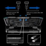 Ewent EW1260 охлаждаща стойка за лаптоп с 6 вентилатора, 6 скорости и RGB LED подсветка, до 17″ Ewent EW1260 охлаждаща стойка за лаптоп с 6 вентилатора, 6 скорости и RGB LED подсветка, до 17″