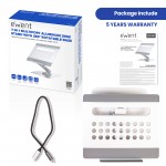 Ewent EW1269 алуминиева стойка за лаптоп със 7-в-1 USB-C докинг станция и 360° въртене Ewent EW1269 алуминиева стойка за лаптоп със 7-в-1 USB-C докинг станция и 360° въртене
