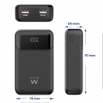 Ewent EW1164 външна батерия 20000mAh PD 65W с USB-C вход/изход Ewent EW1164 външна батерия 20000mAh PD 65W с USB-C вход/изход