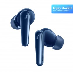 Soundcore Liberty 5 A3957G31 безжични TWS слушалки с Adaptive ANC 3.0, сини