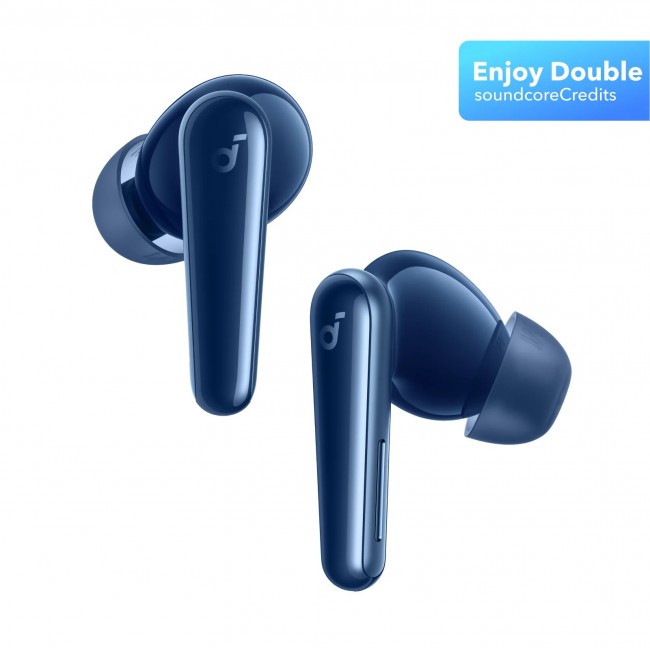 Soundcore Liberty 5 A3957G31 безжични TWS слушалки с Adaptive ANC 3.0, сини