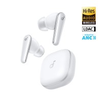 soundcore Liberty 5 A3957G21 безжични TWS слушалки с Adaptive ANC 3.0, бели