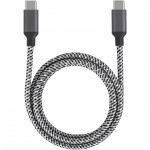 Ewent EC1072 USB4 Gen3 USB-C кабел 240W / 40Gbps / 8K, текстилен, черен, 2 м Ewent EC1072 USB4 Gen3 USB-C кабел 240W / 40Gbps / 8K, текстилен, черен, 2 м