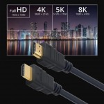 Ewent EC1320 Ultra High Speed HDMI 2.1 кабел с Ethernet, 1,0 m, 8K@60Hz, HDR Ewent EC1320 Ultra High Speed HDMI 2.1 кабел с Ethernet, 1,0 m, 8K@60Hz, HDR