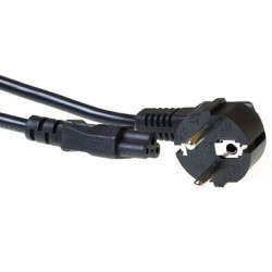 ACT AK5408 захранващ кабел Schuko CEE 7/7 към IEC 60320 C5, 1.5 m, черен