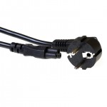 ACT AK5162 Захранващ кабел Schuko CEE 7/7 към IEC 60320 C5, 1 m, черен ACT AK5162 Захранващ кабел Schuko CEE 7/7 към IEC 60320 C5, 1 m, черен