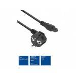 ACT AK5162 Захранващ кабел Schuko CEE 7/7 към IEC 60320 C5, 1 m, черен ACT AK5162 Захранващ кабел Schuko CEE 7/7 към IEC 60320 C5, 1 m, черен
