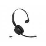 Jabra Evolve3 45 - Mono, LINK 390c, UC – безжична моно слушалка с USB-C адаптер