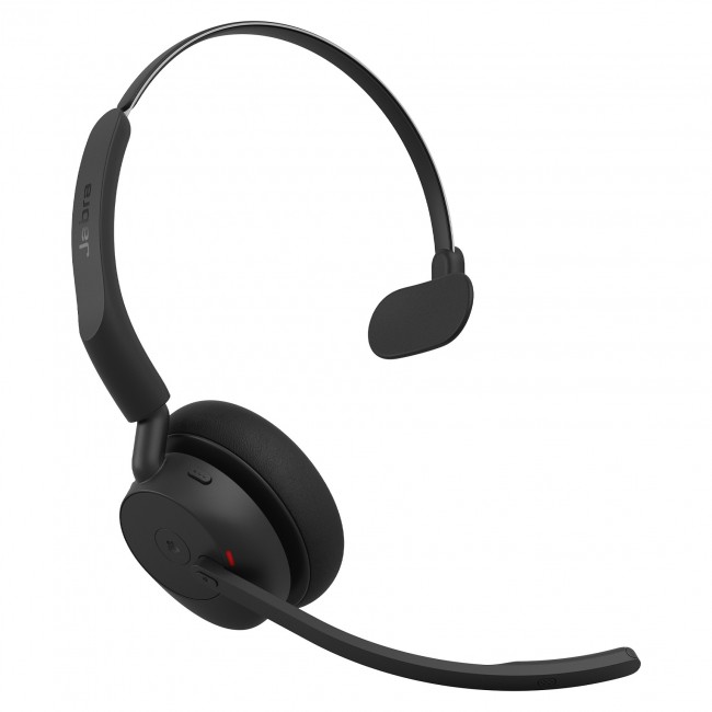 Jabra Evolve3 45 Mono безжична моно слушалка с ANC, LINK 390c, MS, черна Jabra Evolve3 45 Mono безжична моно слушалка с ANC, LINK 390c, MS, черна