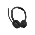 Jabra Evolve3 45 Stereo безжични стерео слушалки със стойка, ANC, LINK 390c, UC, черни Jabra Evolve3 45 Stereo безжични стерео слушалки със стойка, ANC, LINK 390c, UC, черни