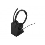 Jabra Evolve3 45 Stereo безжични стерео слушалки със стойка, ANC, LINK 390c, MS, черни Jabra Evolve3 45 Stereo безжични стерео слушалки със стойка, ANC, LINK 390c, MS, черни