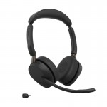 Jabra Evolve3 65 Mono безжична моно слушалка с ANC, Link 390c, UC, черна Jabra Evolve3 65 Mono безжична моно слушалка с ANC, Link 390c, UC, черна