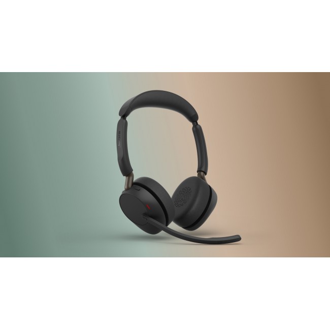 Jabra Evolve3 65 Mono безжична моно слушалка с ANC, LINK 390c, MS, черна Jabra Evolve3 65 Mono безжична моно слушалка с ANC, LINK 390c, MS, черна