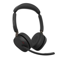Jabra Evolve3 65 Stereo безжични стерео слушалки с ANC, LINK 390a, UC, черни