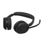 Jabra Evolve3 65 Stereo безжични стерео слушалки с ANC, LINK 390a, UC, черни Jabra Evolve3 65 Stereo безжични стерео слушалки с ANC, LINK 390a, UC, черни