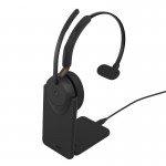 Jabra Evolve3 65 Mono безжична моно слушалка с ANC, Jabra Link 390c, Microsoft Teams, зарядна стойка, черна Jabra Evolve3 65 Mono безжична моно слушалка с ANC, Jabra Link 390c, Microsoft Teams, зарядна стойка, черна