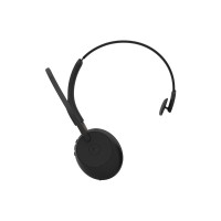 Jabra Evolve3 65 Mono безжична моно слушалка с ANC, Jabra Link 390c, Microsoft Teams, зарядна стойка, черна