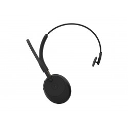 Jabra Evolve3 65 Mono безжична моно слушалка с ANC, Jabra Link 390c, Microsoft Teams, зарядна стойка, черна