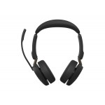 Jabra Evolve3 65 Stereo UC с Jabra Link 390a и зарядна стойка, ANC, черни Jabra Evolve3 65 Stereo UC с Jabra Link 390a и зарядна стойка, ANC, черни