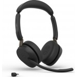 Jabra Evolve3 65 MS Stereo безжични стерео слушалки с ANC, LINK 390c, зарядна стойка, USB-C, черни Jabra Evolve3 65 MS Stereo безжични стерео слушалки с ANC, LINK 390c, зарядна стойка, USB-C, черни