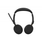 Jabra Evolve3 65 Stereo безжични стерео слушалки с ANC, LINK 390a, MS, зарядна стойка, черни Jabra Evolve3 65 Stereo безжични стерео слушалки с ANC, LINK 390a, MS, зарядна стойка, черни